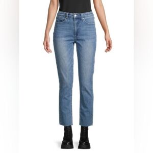 Joe's Jeans The Julia High Rise Straight Ankle Distressed Jeans